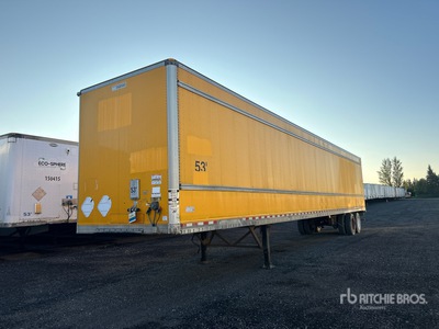 2003 Manac 53 ft x 102 in T/A Van Trailer