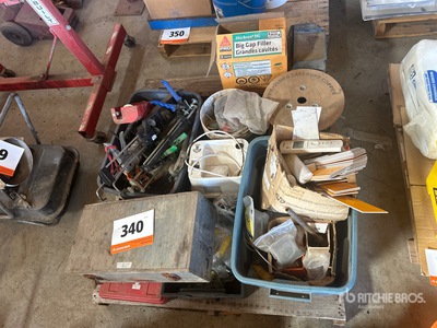 Quantity of Sika Gap Filler, Caulking Guns, Spool of Cooper Cable, Fittings