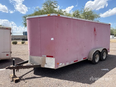 2014 Wells Cargo 16 ft T/A Enclosed Trailer
