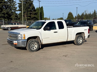 2012 Chevrolet Silverado 1500 LS 4x4 Extended Cab Pickup
