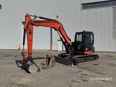 2014 Kubota KX080-4 Pelle Sur Chenilles Tracked Excavator