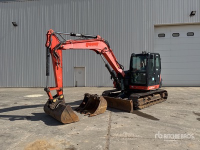 2017 Kubota KX080-4 Pelle Sur Chenilles Koparka gąsienicowa