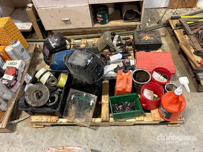 Quantity of Welding Helmet, Nails, Saw, Tapes, Bolt Puller, Eliminator Power Inverter