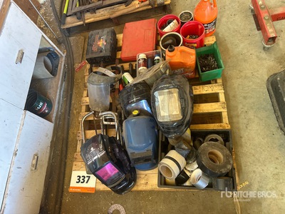 Quantity of Welding Helmet, Nails, Saw, Tapes, Bolt Puller, Eliminator Power Inverter