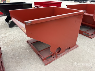 KitContainers 2YFT-SDH 5 ft 8 in 2 cyd Self-Dumping Hopper (Unused)