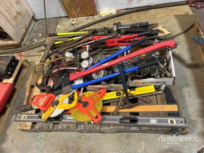 Vault Cutters, Leveller, Hammers, Used Saw Blades