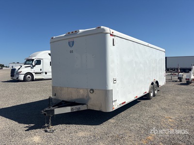 2016 Interstate ILRD10216TA2 16 ft T/A Enclosed Trailer