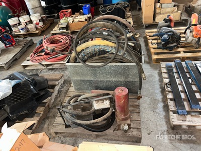Hydraulic Cylinder, Pump & Hose