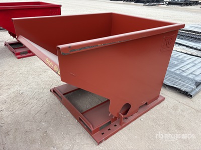 KitContainers 2YFT-SDH 5 ft 8 in 2 cyd Self-Dumping Hopper (Unused)