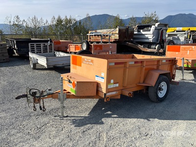 2018 Miska MD 8 ft 4 in S/A Remorque à Benne Utilitaire