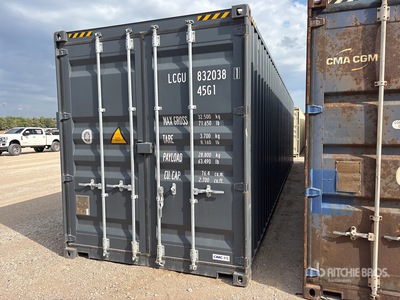 40 ft High Cube Kontener magazynowy