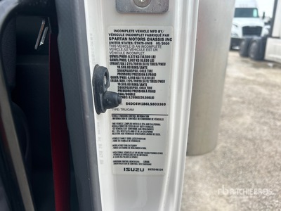 2020 Isuzu NPR HD 4x2 Van Truck