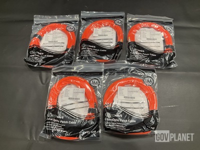 (19) LightWave 791618OM1D015MR1 Fiber Optic Patch Cables