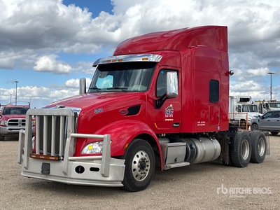 2020 Peterbilt 579 6x4 T/A Sleeper Truck Tractor