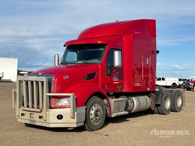 2020 Peterbilt 579 6x4 T/A Sleeper Truck Tractor