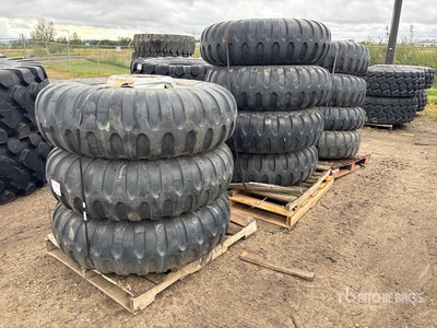 Quantity of (11) 14.00-20 Tires