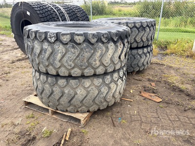 Quantity of (4) Michelin 20.5R25 Tires