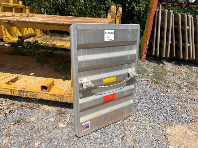 Ultrashore 4 ft x 3 ft Aluminum (2 in Wall) Trench Sheild End Panel