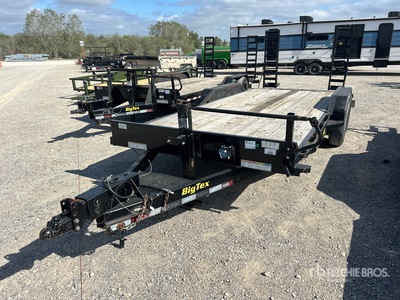 2018 Big Tex 14ET-20 20 ft T/A Equipment Trailer
