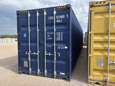 40 ft High Cube Lagercontainer