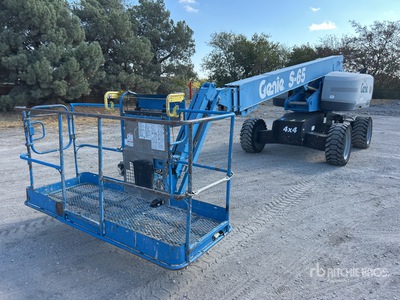 2018 Genie S65 4WD Diesel Plataforma Elevadora Telescópica