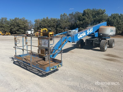2018 Genie S-65 4WD Diesel Telescopic Boom Lift