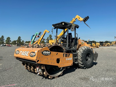 2021 Case SV211E Padfoot Drum Compactor