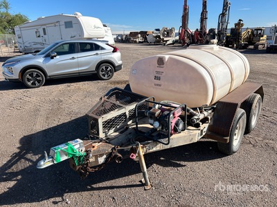 500 gal T/A Water Tank Trailer