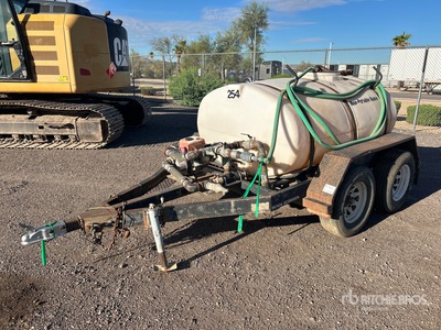 500 gal T/A Water Tank Trailer