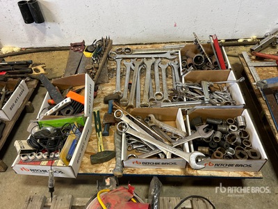 Assorted Wrenches, Sockets & Hand Tools