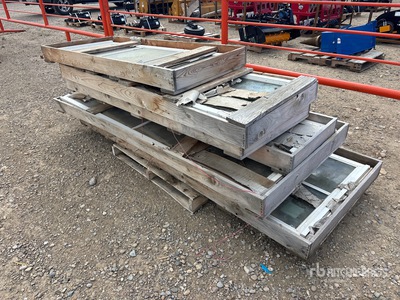 Quantity of (7) Patio Window Doors