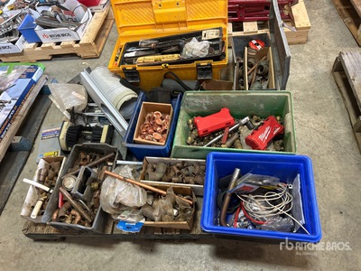 Quantity of Assorted Copper Pipe, Fittings & HVAC Components