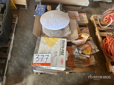 Quantity of Led Bulbs, Gun Hose Assembly & Shop Light