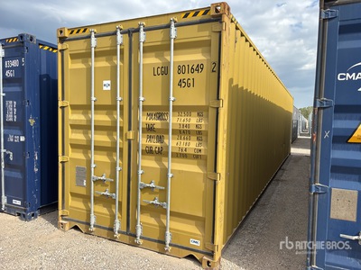 40 ft High Cube Lagercontainer