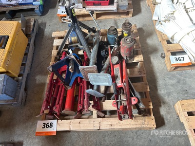 Quantity of Bottle Jacks, Floor Jack, Equipement Jack and Jack Stand Varios, tienda, almacen, consumidor