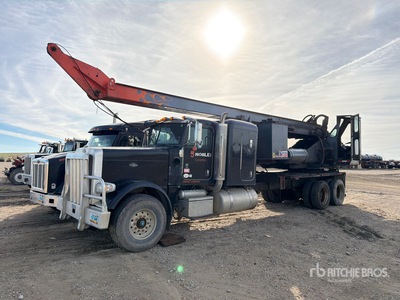 Spiradrill MHD-90 on 2013 Peterbilt 388 6x4 Camion de forage (Inoperable)
