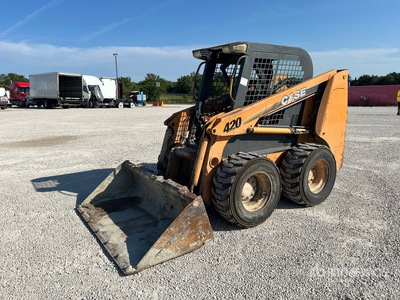 2010 Case 420 Two-Speed Minicargadora