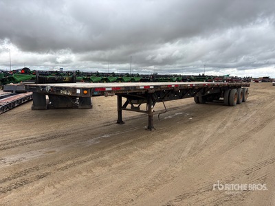 2014 Manac 53 ft Tri/A Remolque caja abierta