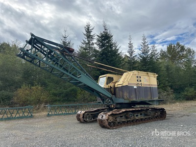 1974 Bucyrus Erie 30B 60 ton Dźwig gąsienicowy z wysięgnikiem kratowym