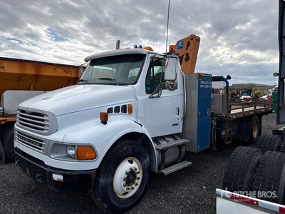2007 Effer 95 4S 7054 lb Knuckle Boom on 2009 Sterling Acterra 4x2 Boom Truck (Inoperable)