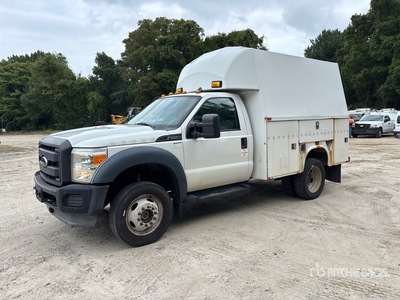 2013 Ford F-450 XL 4x4 Enclosed Utility Truck (Inoperable)