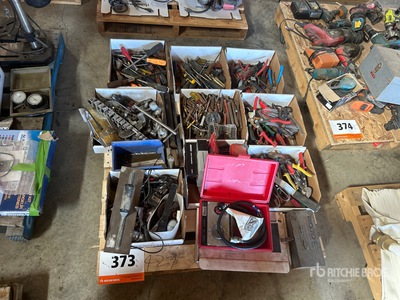 Quantity of Assorted Hand Tools, Cylinder Leak Detector, Pliers, Screw Drivers, Scissors