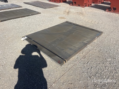 2025 Kit Containers 60 in x 80 in Plaques d'acier (Unused)