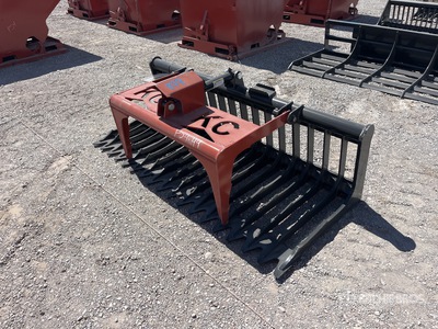 2025 Kit Containers QT-SG-S76-V3 76 in Skid Steer Grapple Bucket