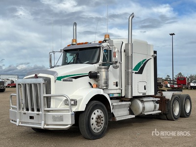 2014 Kenworth T800 6x4 T/A Sleeper Truck Tractor