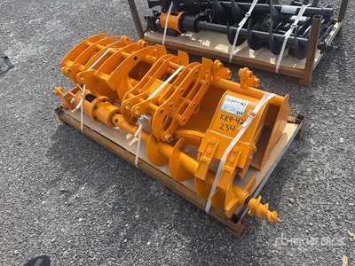 Quantity of (8) 2026 GIYI Cat 301 GYA-8 Mini Excavator Attatchments (Unused)