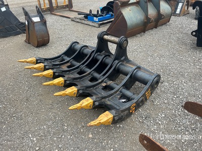 2025 Carteer 65 in Rastrillo para excavadora - Fits Cat 320