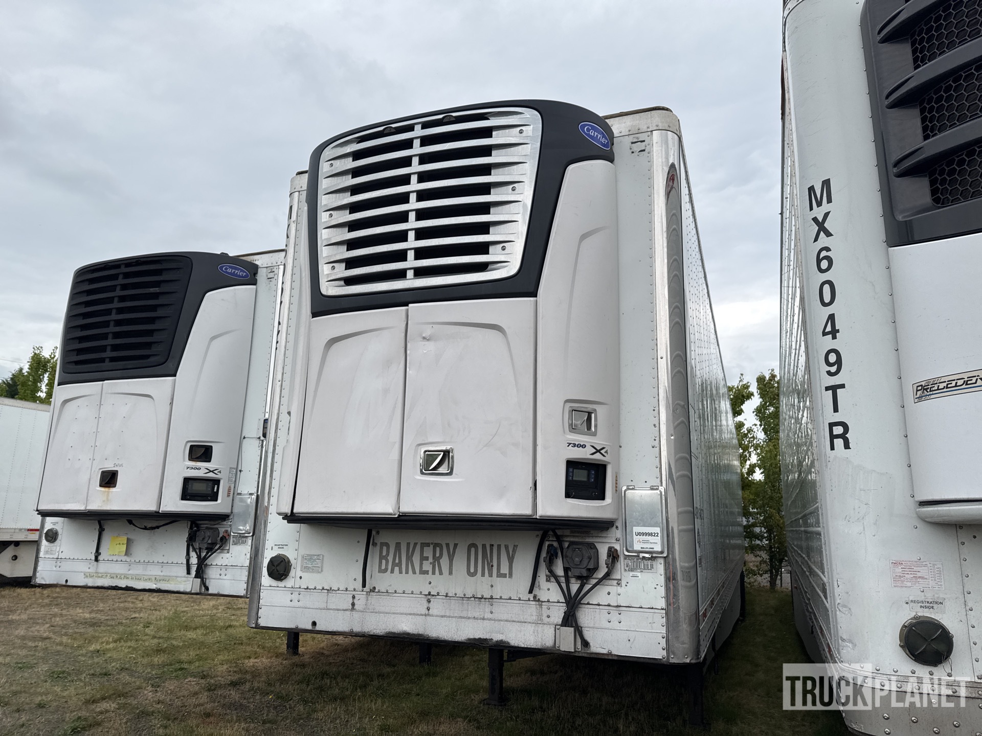 2016 Utility 53 ft x 102 in T/A Curtain Side مقطورة مبردة