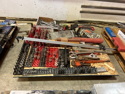 Quantity of Assorted Wrenches, Sockets & Hand Tools