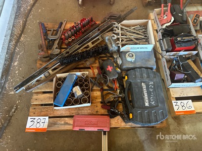 Assorted Wrenches, Sockets & Hand Tools